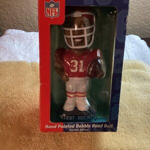 NFL Priest Holmes Kansas City Chiefs Bobble Head Limited EDITION🏈